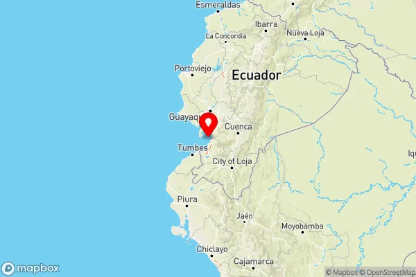 a 21.94 km de Machala, El Oro