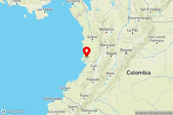 a 50.96 km de Buenaventura, Valle del Cauca