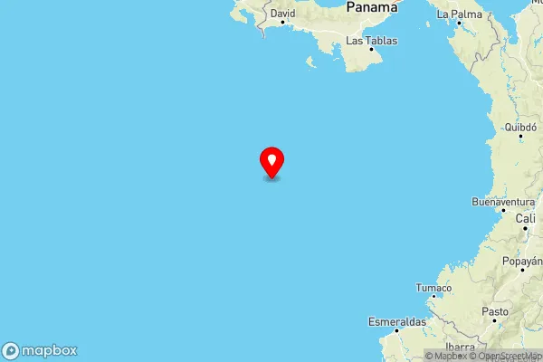 south of Panama