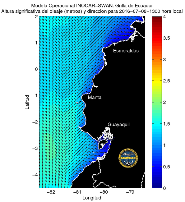 Condiciones de olas y aguaje del 8 al 11 de julio 2016 Condiciones de olas y aguaje del 8 al 11 de julio 2016
