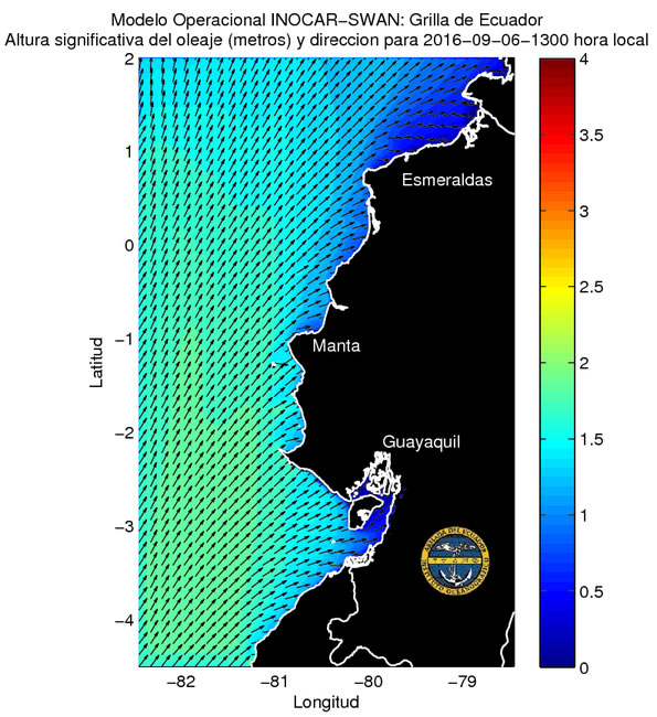 Condiciones de olas del 6 al 8 de septiembre 2016 Condiciones de olas del 6 al 8 de septiembre 2016