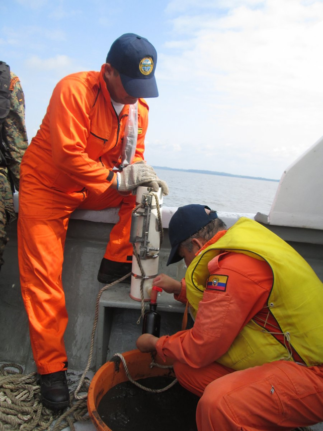 Investigadores del Instituto Oceanográfico de la Armada realizarán caracterización oceanográfica en Puerto López