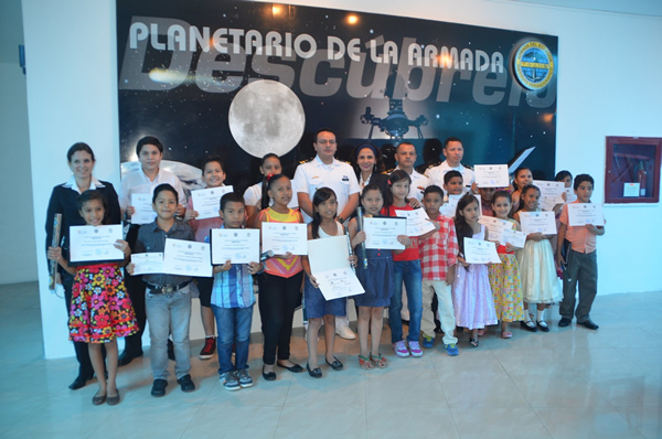 Culminó con éxito el III curso vacacional  “Astronomía Divertida” organizado por el Planetario de la Armada