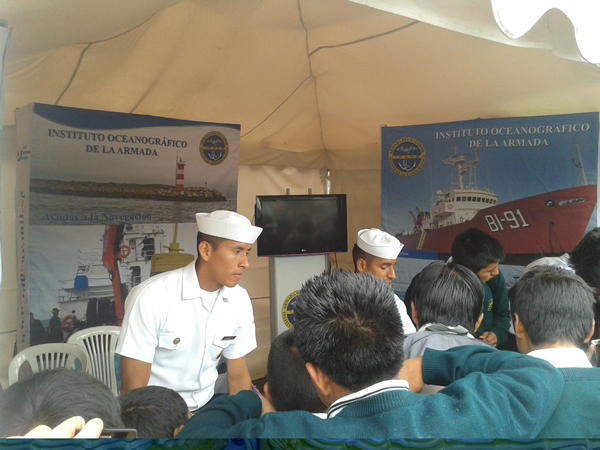 Inocar participó en la III Feria Artístico Cultural por el Día Mundial del Agua en Quito