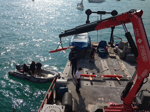 Inocar desplegó cuatro nuevos robots submarinos en Galápagos para continuar con el monitoreo del océano en tiempo real Inocar desplegó cuatro nuevos robots submarinos en Galápagos para continuar con el monitoreo del océano en tiempo real