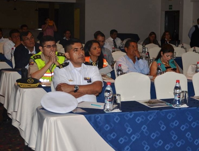 Técnicos del Instituto Oceanográfico de la Armada presentaron resultados de proyecto en Manta