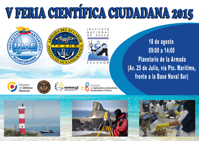 Institutos públicos organizan V Feria Científica Ciudadana 2015