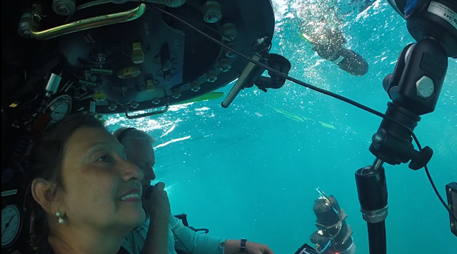 Investigadora del Instituto Oceanográfico de la Armada integró expedición científica a bordo del buque Alucia de Inglaterra Investigadora del Instituto Oceanográfico de la Armada integró expedición científica a bordo del buque Alucia de Inglaterra