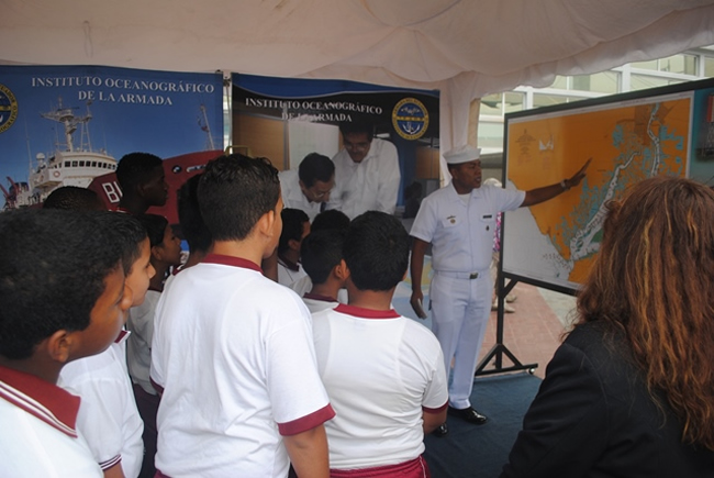 Inocar participó en la primera feria de Ciencias y Tecnología Marítima organizada por la Reimar Inocar participó en la primera feria de Ciencias y Tecnología Marítima organizada por la Reimar