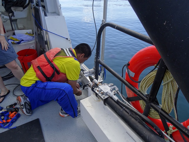 Oficial hidrógrafo del Inocar realiza maestría en mapeo oceánico en Estados Unidos Oficial hidrógrafo del Inocar realiza maestría en mapeo oceánico en Estados Unidos