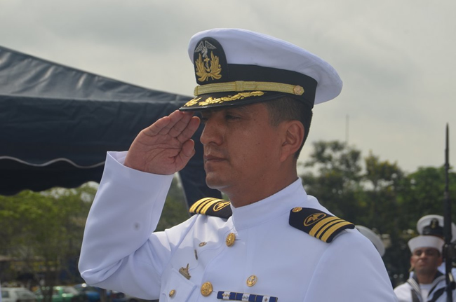 Capitán Luis Morales Auz es el nuevo comandante del Buque Orión