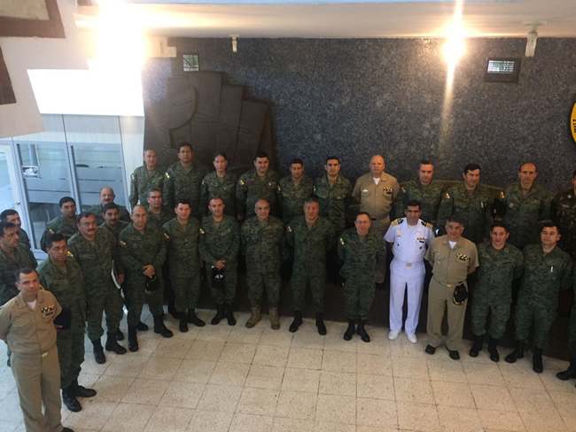 Alumnos del curso de Comando y Estado Mayor Conjunto visitaron el Inocar