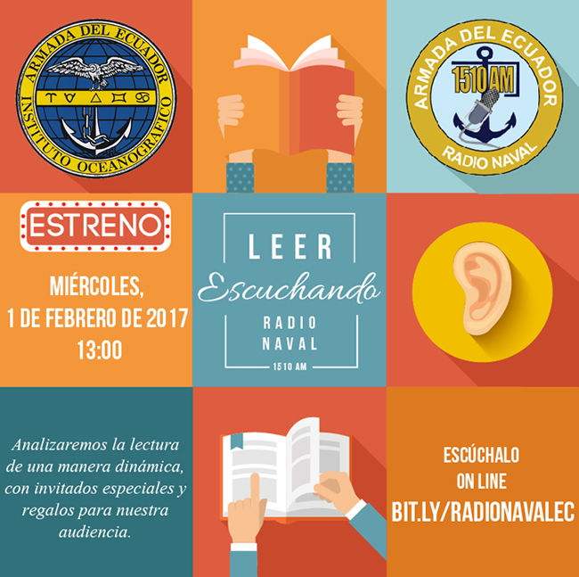 Radio Naval estrena programa Leer Escuchando Radio Naval estrena programa Leer Escuchando