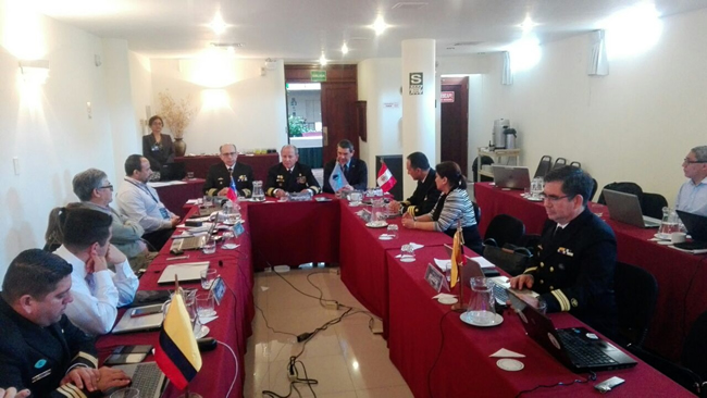 Autoridades del Inocar asistieron a reuniones de trabajo de los Comités Nacionales para el Estudio del Fenómeno de El Niño en Perú 