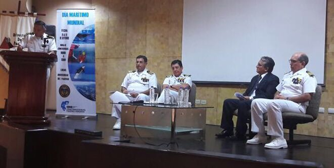 Representantes del Inocar participan en la Semana del Mar