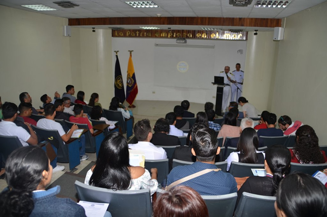 Inocar conmemoró el Día Mundial de la concienciación sobre tsunamis con seminario y casa abierta