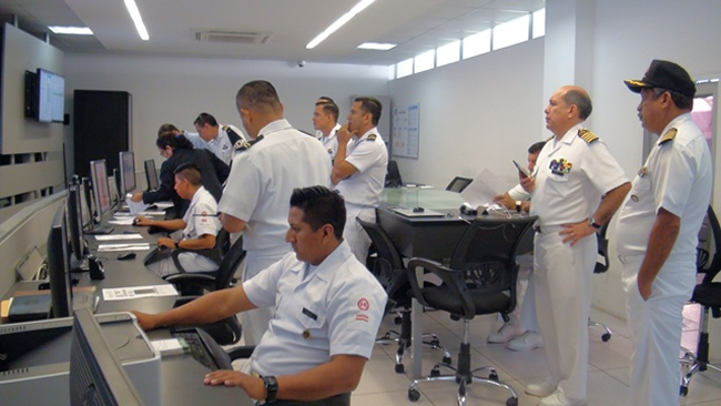 Inocar participó en el simulacro de tsunamis organizado por la Secretaría de Gestión de Riesgos