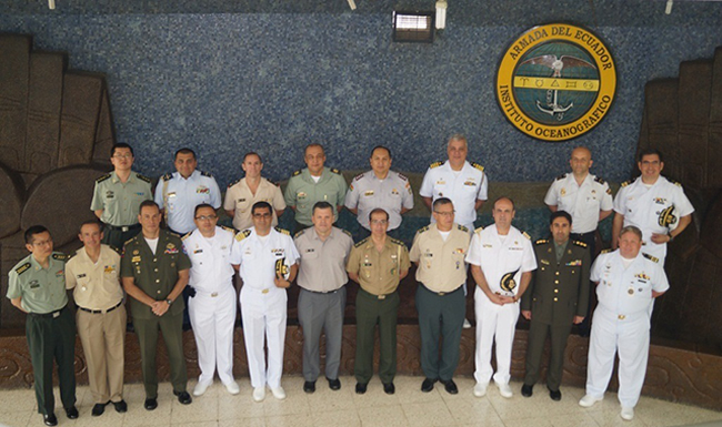 Cuerpo de Agregados Militares Navales, Aéreos y de Policía visitaron el Inocar Cuerpo de Agregados Militares Navales, Aéreos y de Policía visitaron el Inocar
