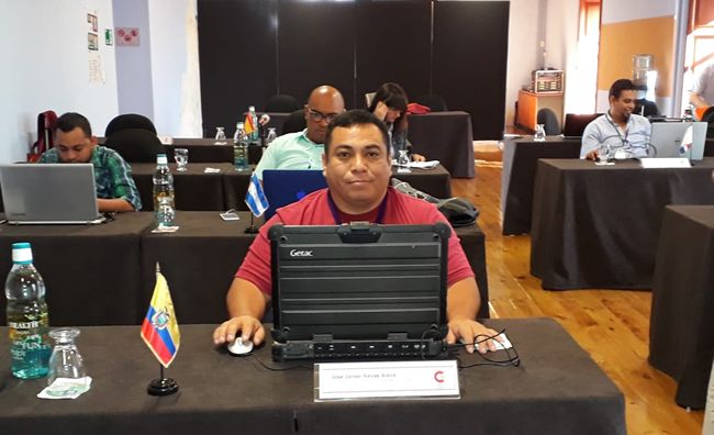 Técnico de Inocar realizó curso de Meteorología Marítima en Guatemala