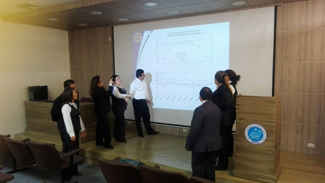 Condiciones normales en la zona marino costera ecuatoriana