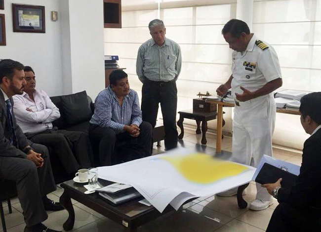 Comandante Hidalgo se reunió con representantes de la Autoridad Portuaria de Guayaquil Comandante Hidalgo se reunió con representantes de la Autoridad Portuaria de Guayaquil