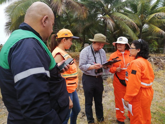 Inocar participa en el proyecto “Construcción de Ciudades Seguras y Resilientes”