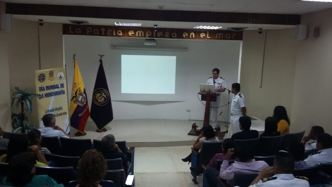 Con un ciclo de conferencias el Inocar recordó el Día Mundial de la Hidrografía