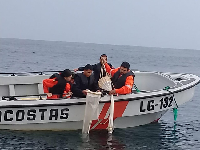 Inocar realiza monitoreo oceanográfico en el estuario interno y externo de Puerto Bolívar