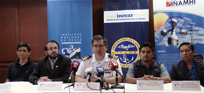 Continúan condiciones de un evento El Niño débil Continúan condiciones de un evento El Niño débil