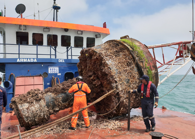 Brindamos seguridad en los espacios marítimos del Ecuador