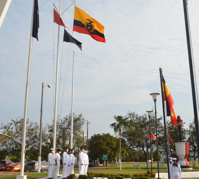 Ceremonia de conmemoración del Día del Himno Nacional del Ecuador