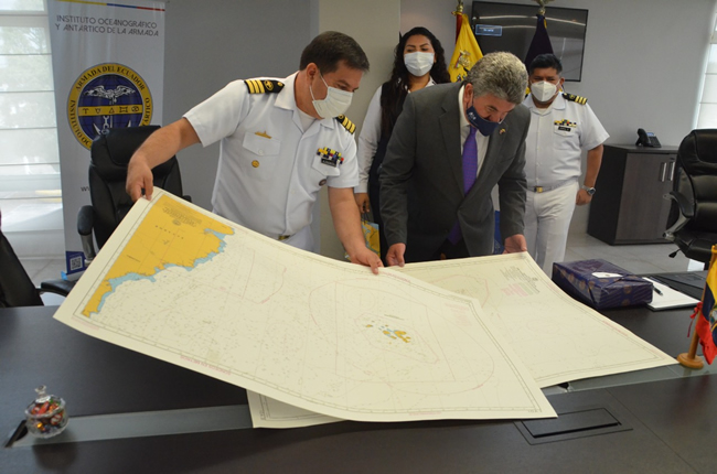 Inocar recibió la visita oficial del embajador de Reino Unido Inocar recibió la visita oficial del embajador de Reino Unido