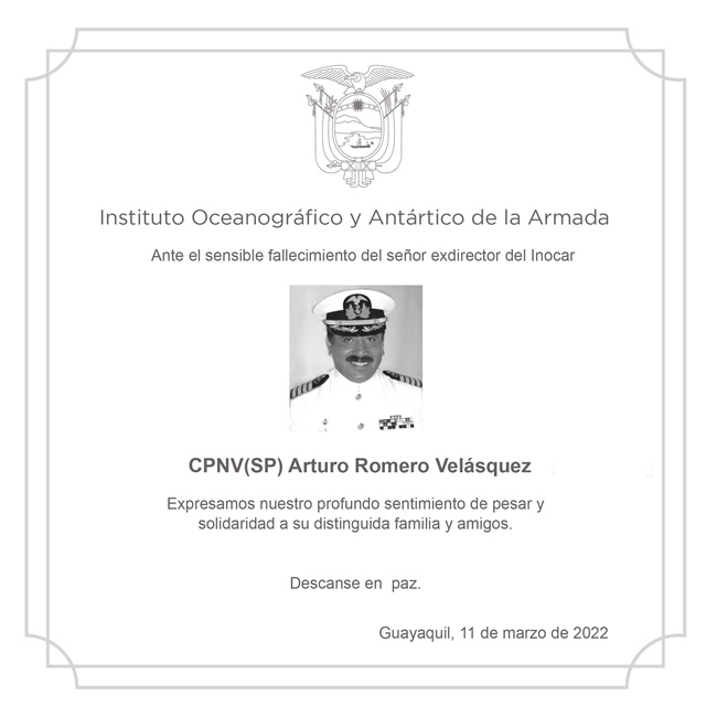 Nota de condolencia