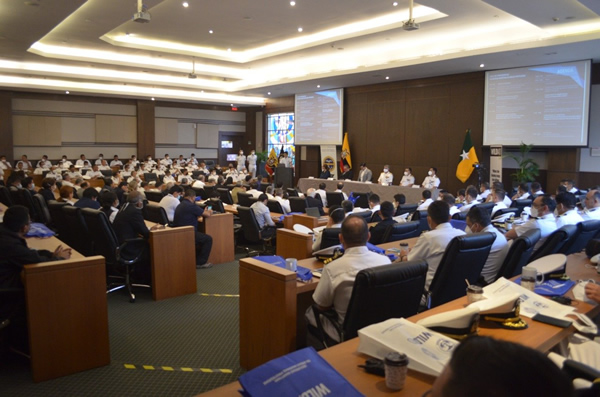 La Armada del Ecuador organizó un ciclo de conferencias para generar conciencia sobre la seguridad marítima en áreas marinas protegidas La Armada del Ecuador organizó un ciclo de conferencias para generar conciencia sobre la seguridad marítima en áreas marinas protegidas