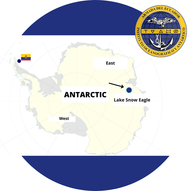 Investigadores hallan bajo una columna de hielo Antártico, un lago del tamaño de una gran ciudad