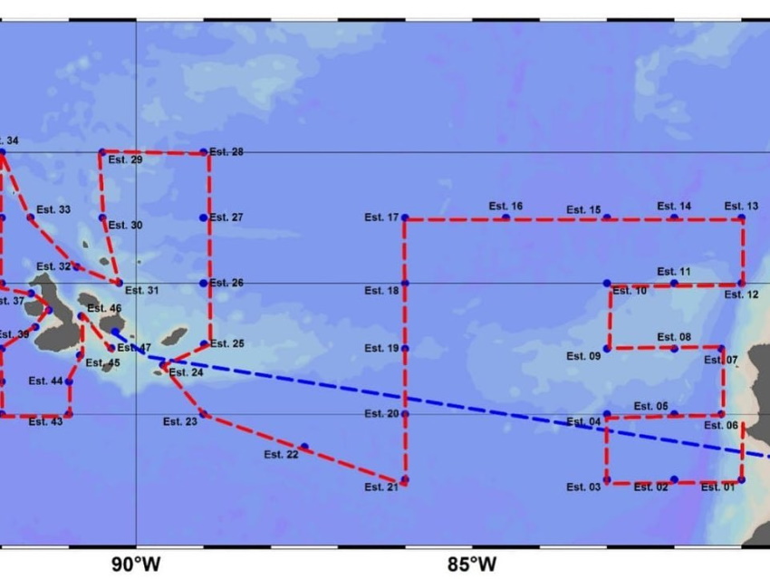 Buque Orión ejecuta crucero regional conjunto de investigación oceanográfica desde el continente hasta Galápagos Buque Orión ejecuta crucero regional conjunto de investigación oceanográfica desde el continente hasta Galápagos