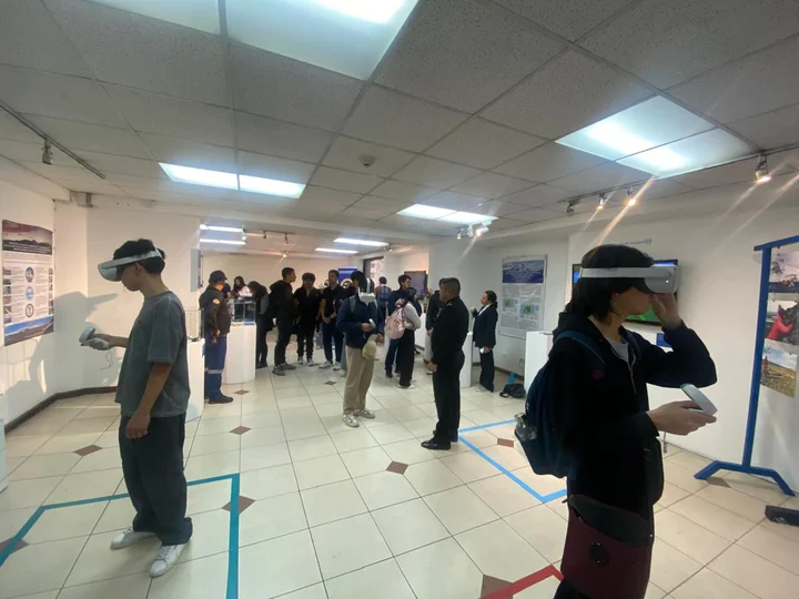 Inocar acercó la Antártida al Ecuador con innovadora exposición interactiva Inocar acercó la Antártida al Ecuador con innovadora exposición interactiva