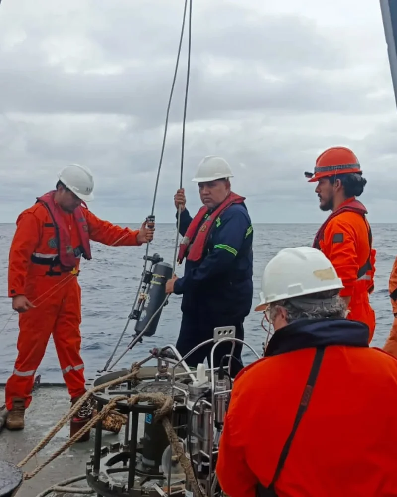 Inocar ejecuta el XXVIII Crucero Oceanográfico Regional a bordo del buque Orión