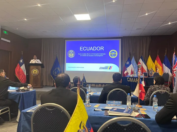 Inocar fortalece capacidades técnicas en seguridad marítima durante curso internacional en Chile