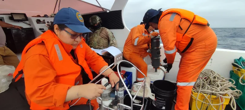 Monitoreo oceanográfico mensual aporta información clave para el país