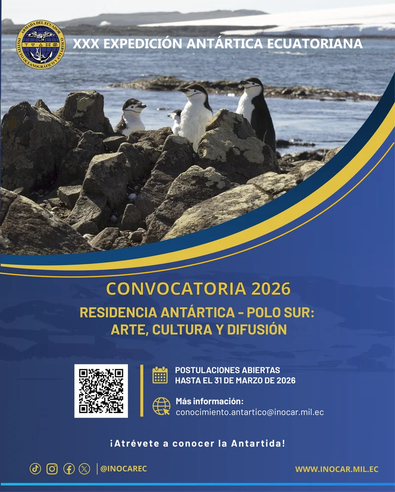 Convocatoria arte cultura antartida2026