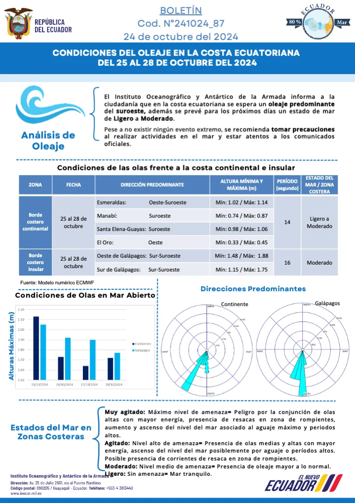 Boletin oleaje 251024